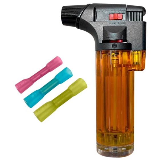 Heat Shrink Connector Kit with Butane Torch ChooseYourGift