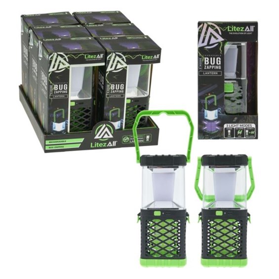 Litezall Rechargeable LED Mosquito Repelling Lantern | Choose-Your-Gift