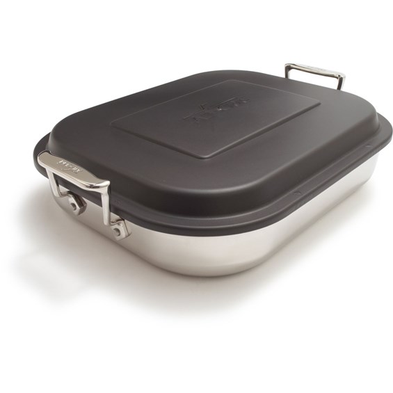 Stainless Steel Lasagna Pan Deep Stainless Bake Pan Valentine Chocolate Molds Silicone Day Baking Pans Food Candy Makers Cake Kits Adults Full Set Pro Cookie Press