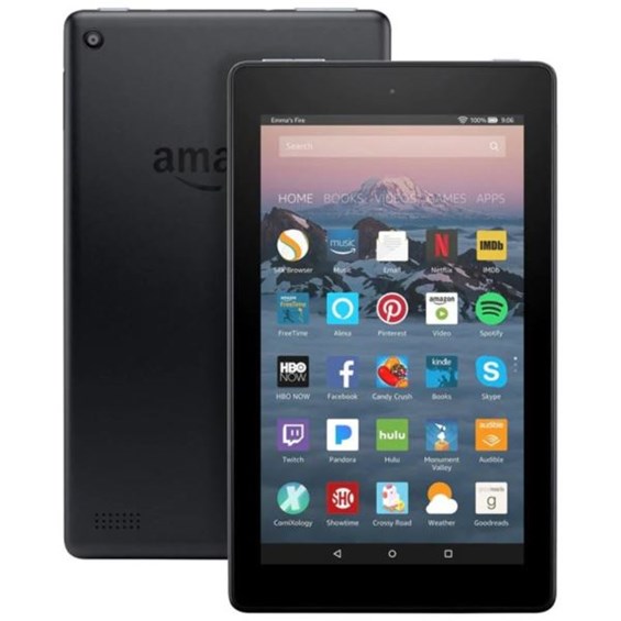 Fire HD 8 Tablet w/ Alexa, 8" HD Display, 16 GB, Black with Special