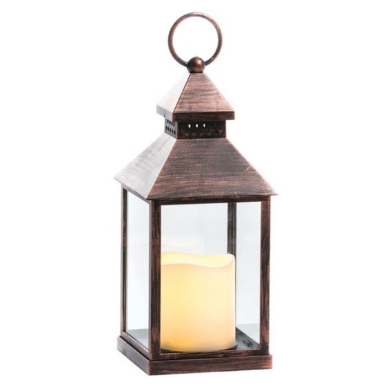 Lantern Candle LED with Pillar Size 10.75 ChooseYourGift