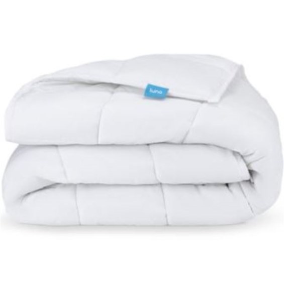 King Size Weighted Blanket 25 Pound - White | Choose-Your-Gift