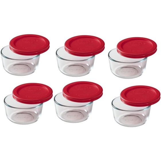 Storage Plus 1Cup Round (6 Pack) ChooseYourGift