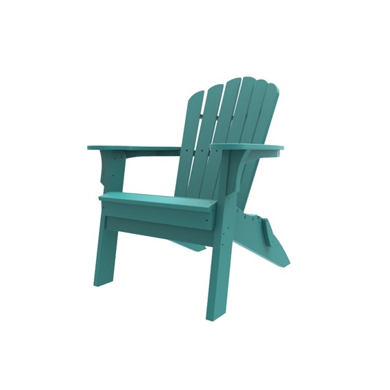 Harbor View Adirondack Chair Teal ChooseYourGift
