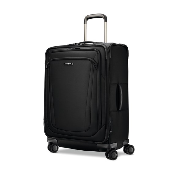 Samsonite Silhouette 16 Expandable 25" Spinner Obsidian Black
