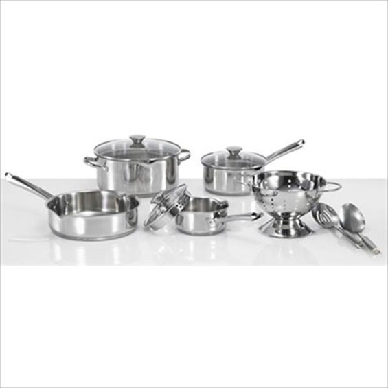 WearEver Stainless Steel Cook & Strain 10Piece Cookware Set Choose
