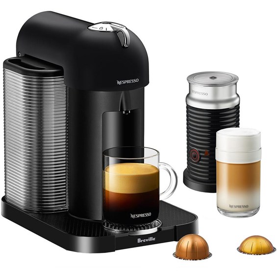 Nespresso Vertuo Coffee & Espresso SingleServe Machine in Matte Black