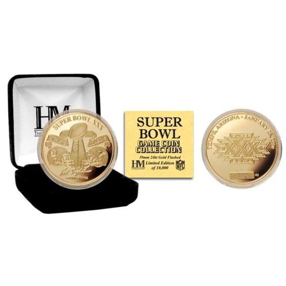 Super Bowl XXX Flip coin ChooseYourGift