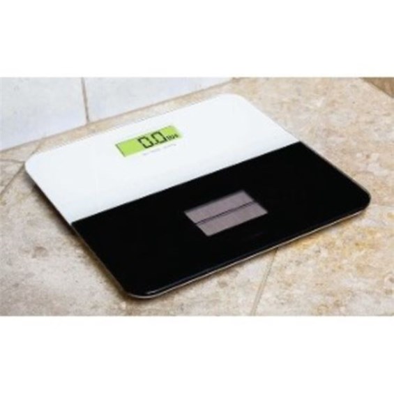 Slimline SolarPowered Bathroom Scale ChooseYourGift
