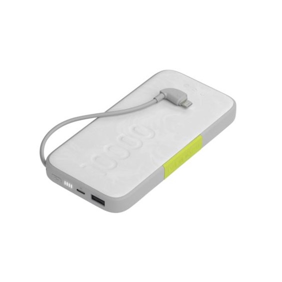 10000mAh Power Bank Lightning Cable White ChooseYourGift