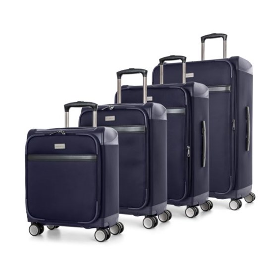 Bugatti Washington 4Piece Hybrid Luggage SetNavy ChooseYourGift