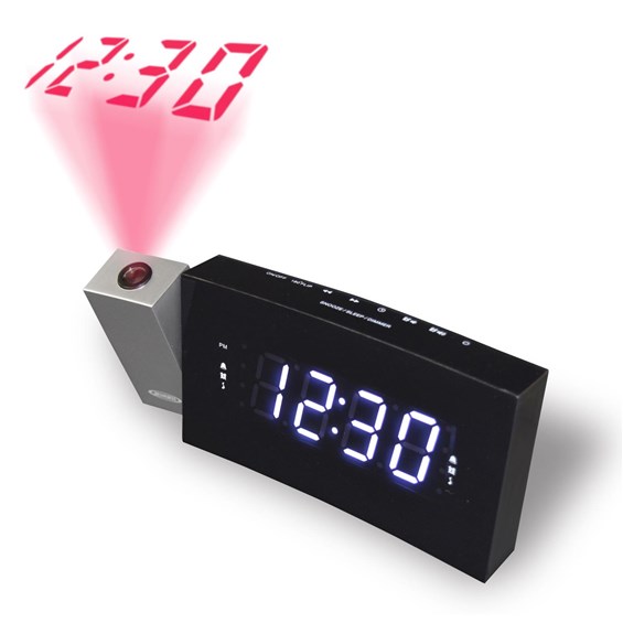 Digital Dual Alarm Projection Clock Radio ChooseYourGift