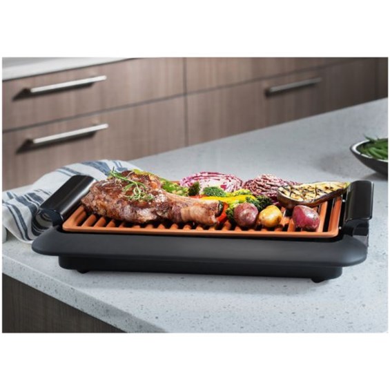 Electric Smokeless Indoor Grill (Copper) (Black) ChooseYourGift