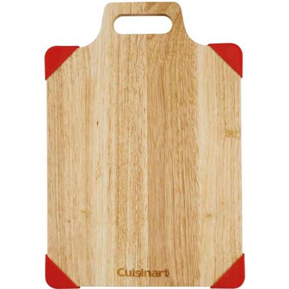 15" Rubberwood Cutting Board with Removable Silicone Corners Choose
