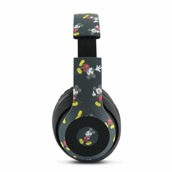 Disney Mickey Mouse Foldable Bluetooth OverEar Headphones Multicolor