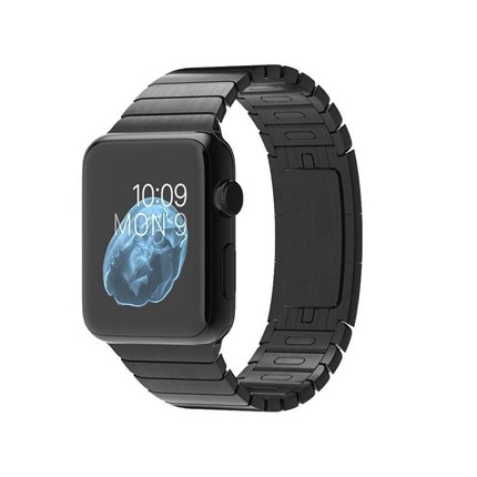 42mm space black link bracelet